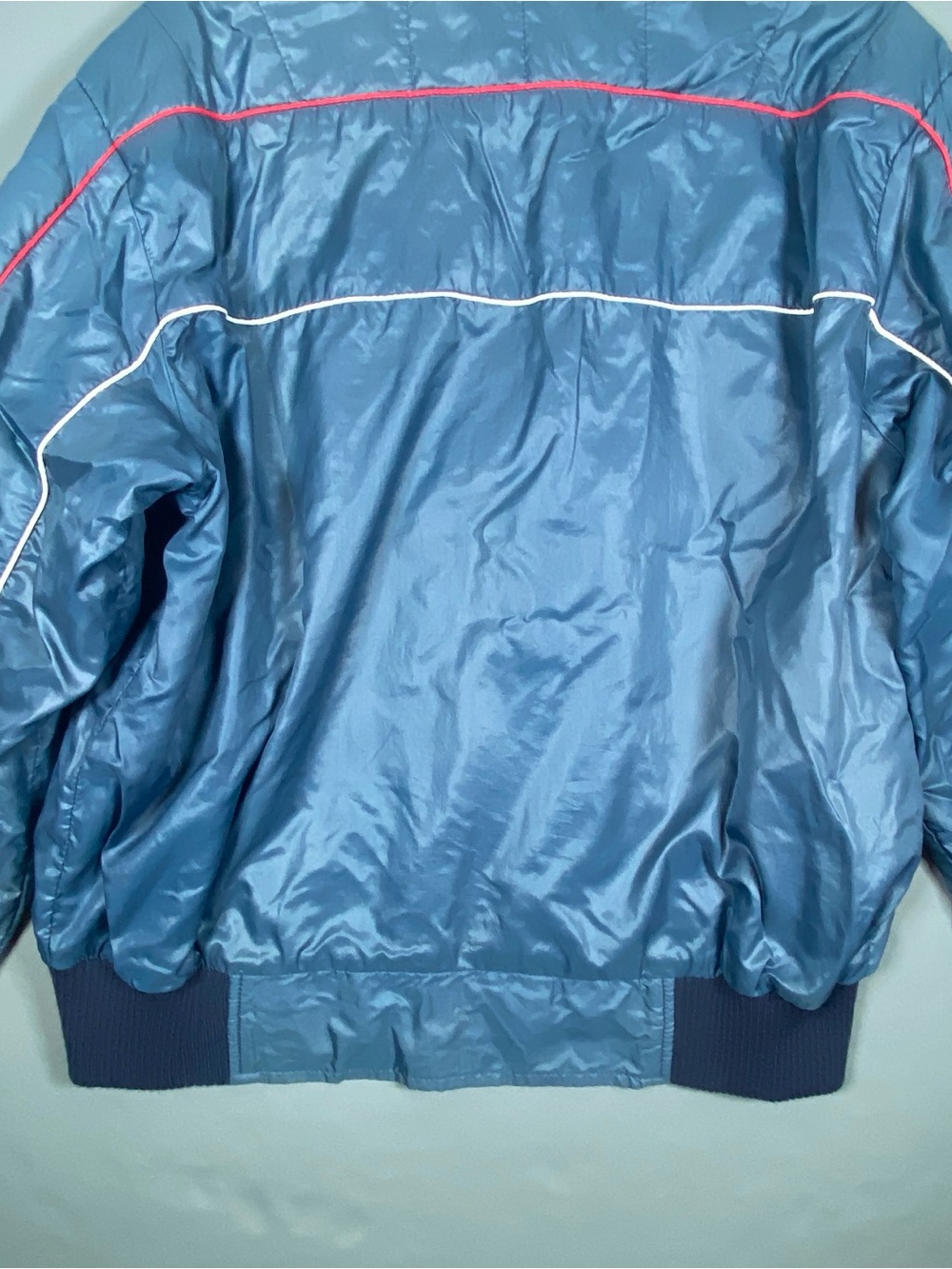 Vintage Style Auto Valvoline Racing Jacket Mens XL Blue Endurance Winner - Picture 8 of 13